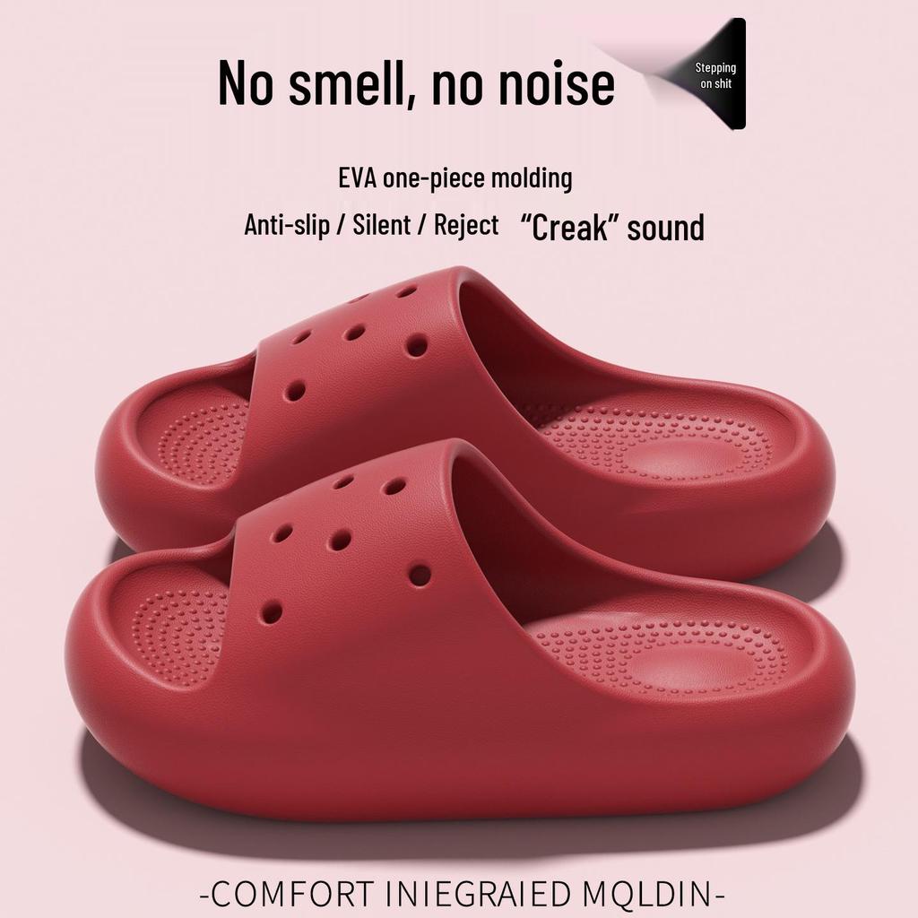 Boys' and Girls' Thick-Soled Slippers, Summer Parent-Child Style for Home and Bath, Medium To Large Sizes