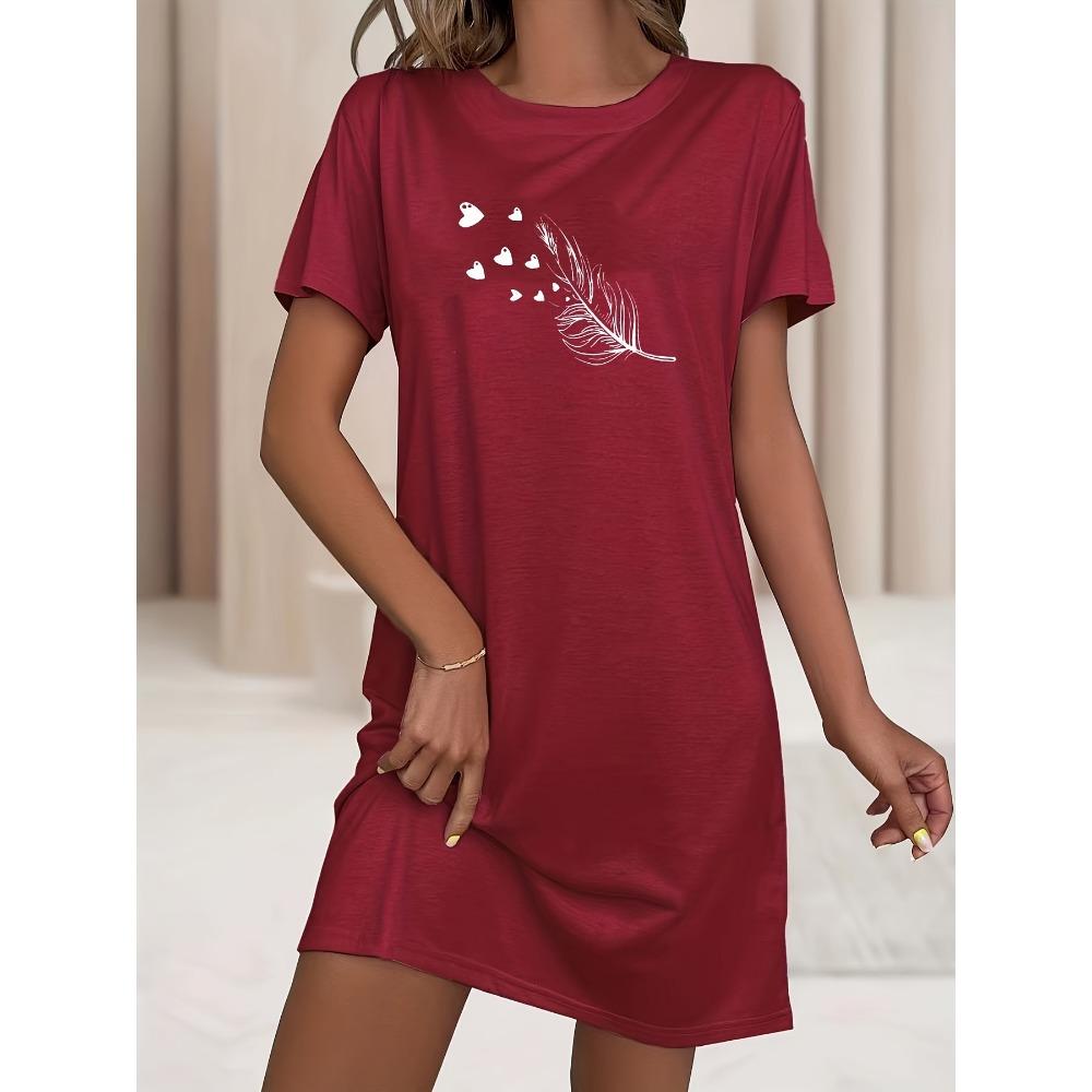 Korean-style Minimalist Casual Cute Sleeping Cat Print Women's Short