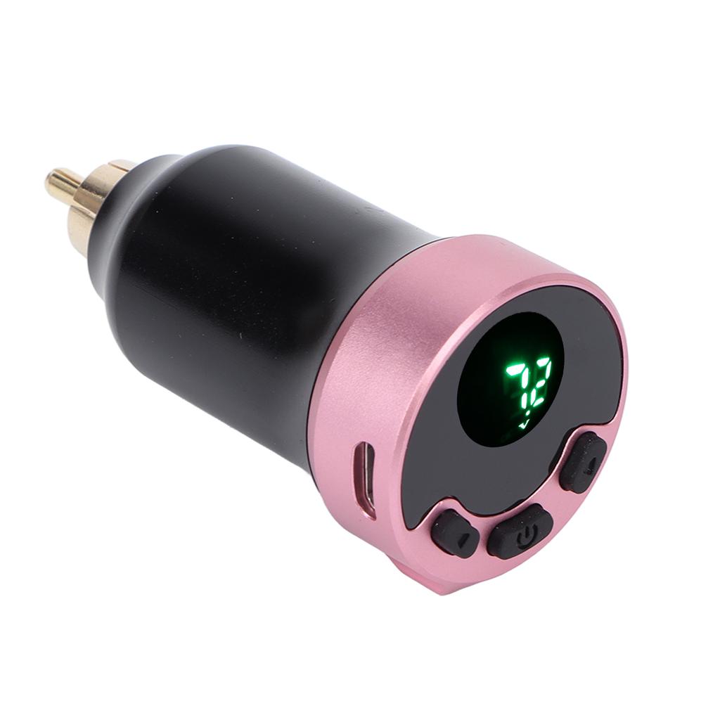 Tattoo Power Supply Cordless Interface LED Display Screen USB Re able Tattoo Machine Supply