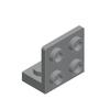 50g/64Pcs Lot 99207 Bracket 1x2-2x2 Inverted Building Blocks Moc Attachments Works With Brick Playthings Children
