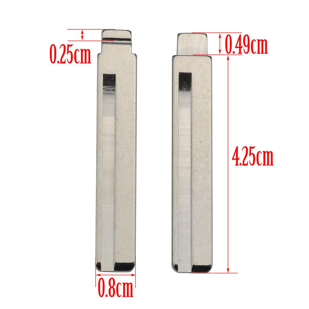 Jingyuqin Replacement 3/4 Buttons Remote Key Fob Car Key Case Cover Styling For Hyundai IX35 I20 3 Buttons Uncut Blade