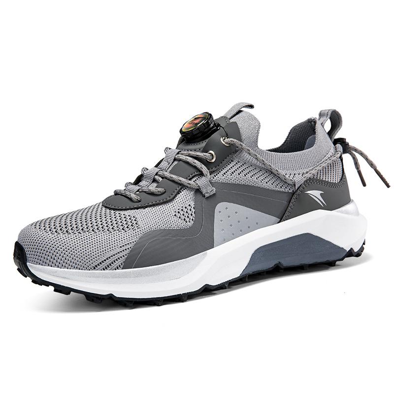 

Mens Professional Running Shoes Lightweight Mens Casual Mesh Sports Shoes Lace-up Outdoor Fashion Flat Walking Shoes for Man 45