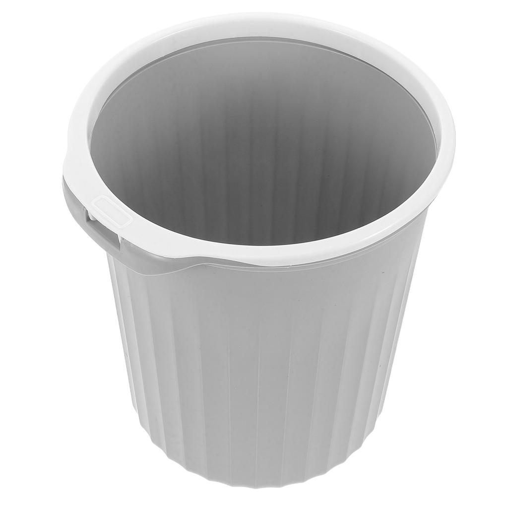 Large Capacity Simple Trash Can Style Pressure Ring Keeps Air Fresh for Home Office Kitchen Bedroom Bathroom Stylish Waste