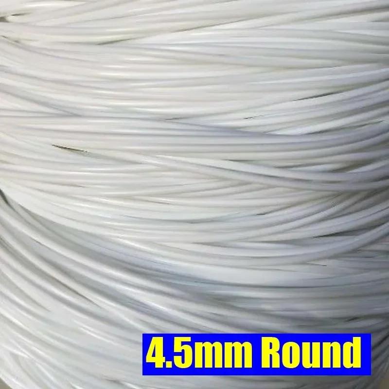 500g 31 Types Thicker Round/Flat PE Synthetic Rattan Material For Weaving Basket Chair Sofa Table Repair DIY Craft Plastic Rope