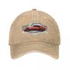 My drawing of the iconic red RF Japanese roadster sports car with background  Baseball Cap Thermal Visor FeUnisex Unisexs