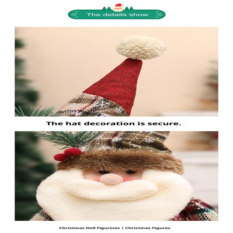 Christmas Ornament Xmas Gifts Telescopic Christmas Doll Merry Christmas Decorations For Home Year