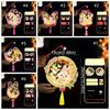 Portable Chinese Rabbit Lantern Traditional LED Lantern Toys Handheld Paper Lantern  New Year