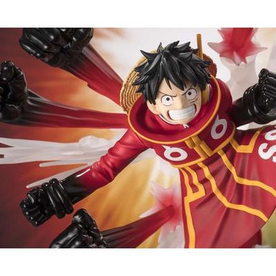 Figurine One Piece - Monkey D. Luffy -Gum Gum Hawk Gatling Figuarts ZERO Extra Battle 19cm