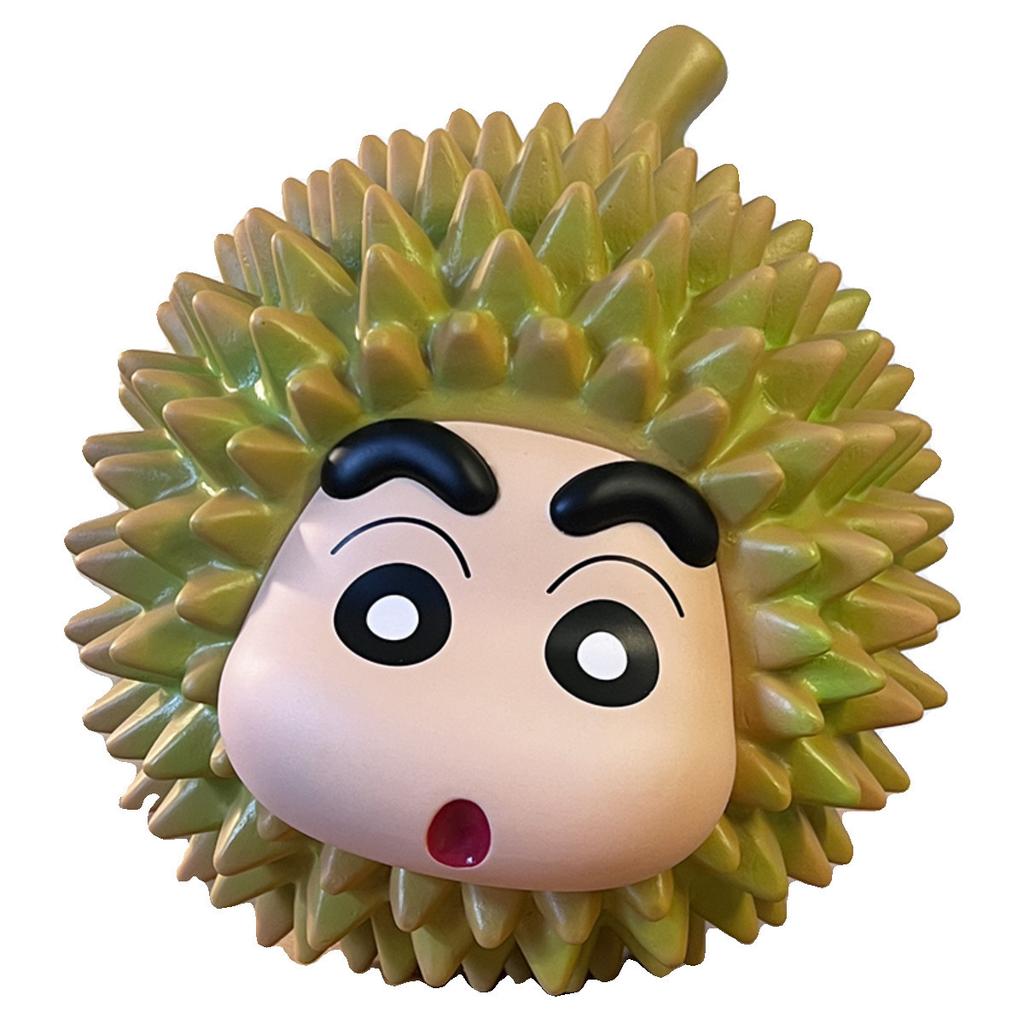 Durian Crayon Xiaoxin Peripheral Cute Children's Small Toys Boys and Girls Anti-drop Plastic Desktop Decoration Gift Ornament