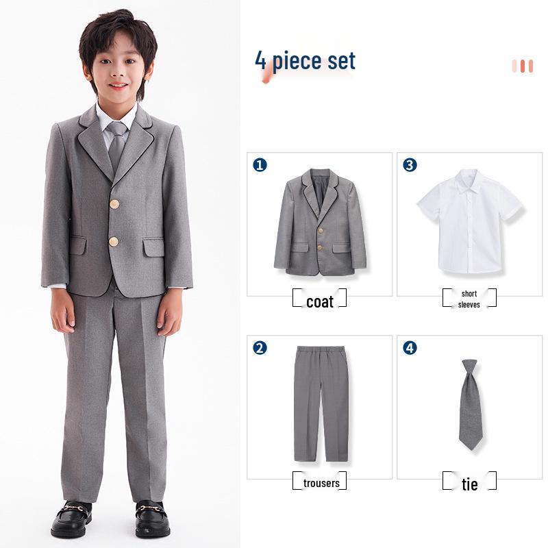 Sommer Schuluniform Set im britischen Stil für Schüler - Beinhaltet Optionen für Chor und Abschluss