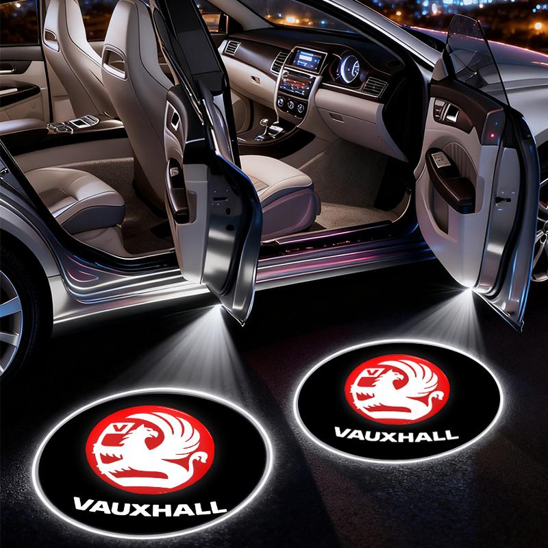 2pcs High-definition  Welcome Light Projection Light for Car Doors For Opel Ignia Astra Antara Meriva Zafira H G Corsa