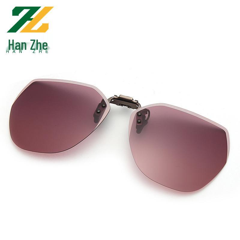 Polarized Flip-up Clip-on Sunglasses for Myopia, Night Vision & Driving - Unisex
