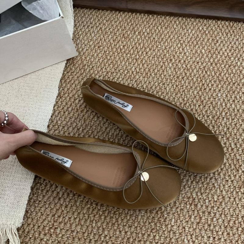 Fashion Bailamos 2025 New Women Flats Female Flats casual Ballet Dancing Shoes Foldable Sole Boat Shoes Summer Slip On Slipper Mules Sho