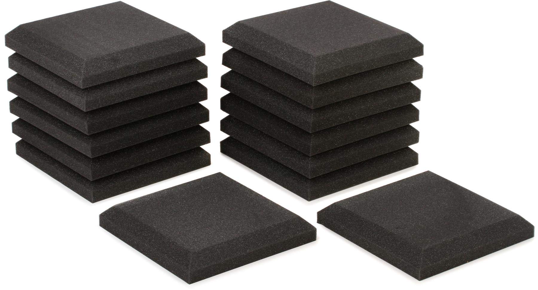 

Auralex Acoustics SonoFlat Acoustic Absorbing Foam 2 x 12 x 12 14 Panel Charcoal 1x1 (SFLAT1114CHA)