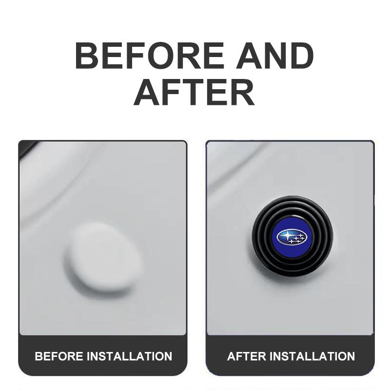 1/2/4pcs Car Door Shock Absorber Cushion Shockproof Pad For Subaru Forester SG SJ SH Crosstrek Legacy Tribeca XV