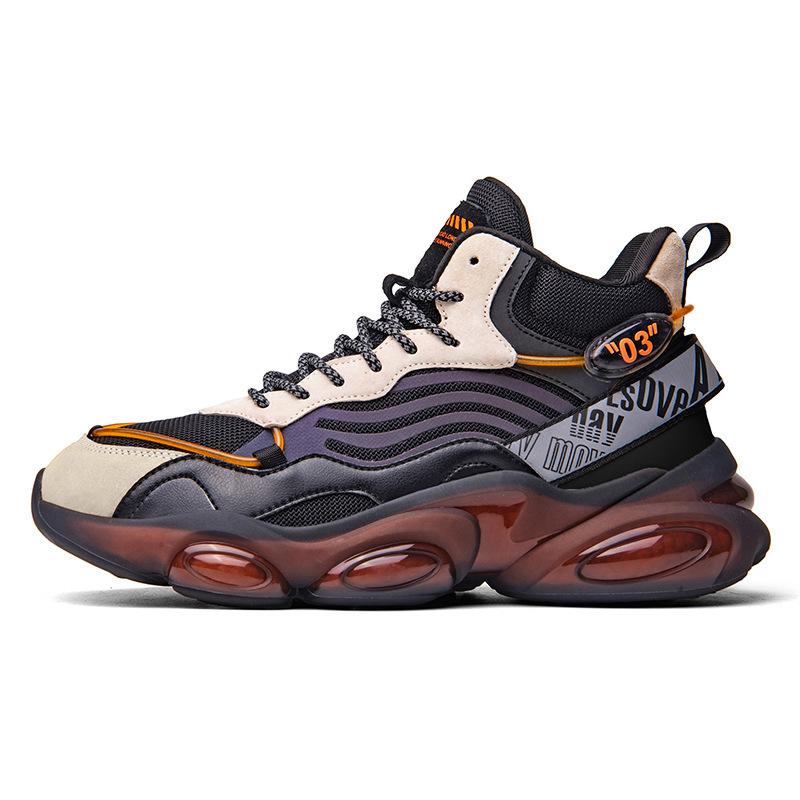 

Осень и зима новые светящиеся мужские туфли для папы большого размера легкие сетчатые кроссовки для бега на открытом воздухе легкие спортивные туфли для мужчин 39