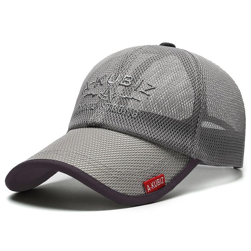 Summer Cool Breathable Mesh Baseball Cap Men Women Fashion Sport Sun Hat Outdoor Riding Fishing Tennis Golf Caps