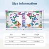 Butterfly Theme Beach Towel Personalized Custom Name & Text Soft Quick Dry Beach Towel for Swimming Travel