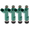 No.23209-28080 Fuel Injector for Toyota Highlander Base 2.4 2004-2007 Flow Match Engine Fuel Nozzle 4 Pcs
