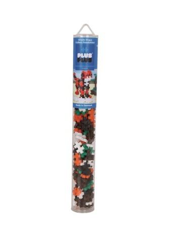 Plus-Plus building blocks. Tube. Tiger. 100 pieces
