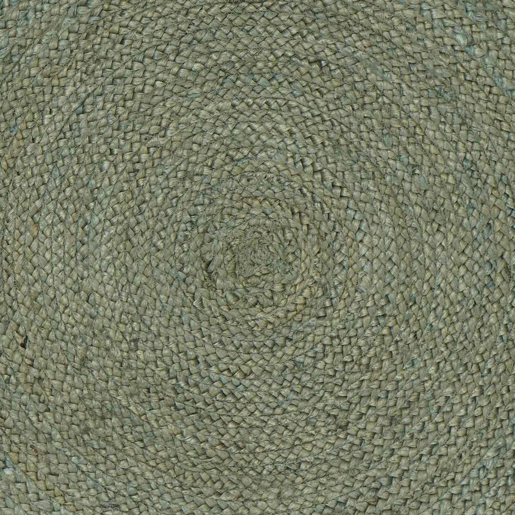 Area Rugs Olive Green 60 x 110 cm Jute