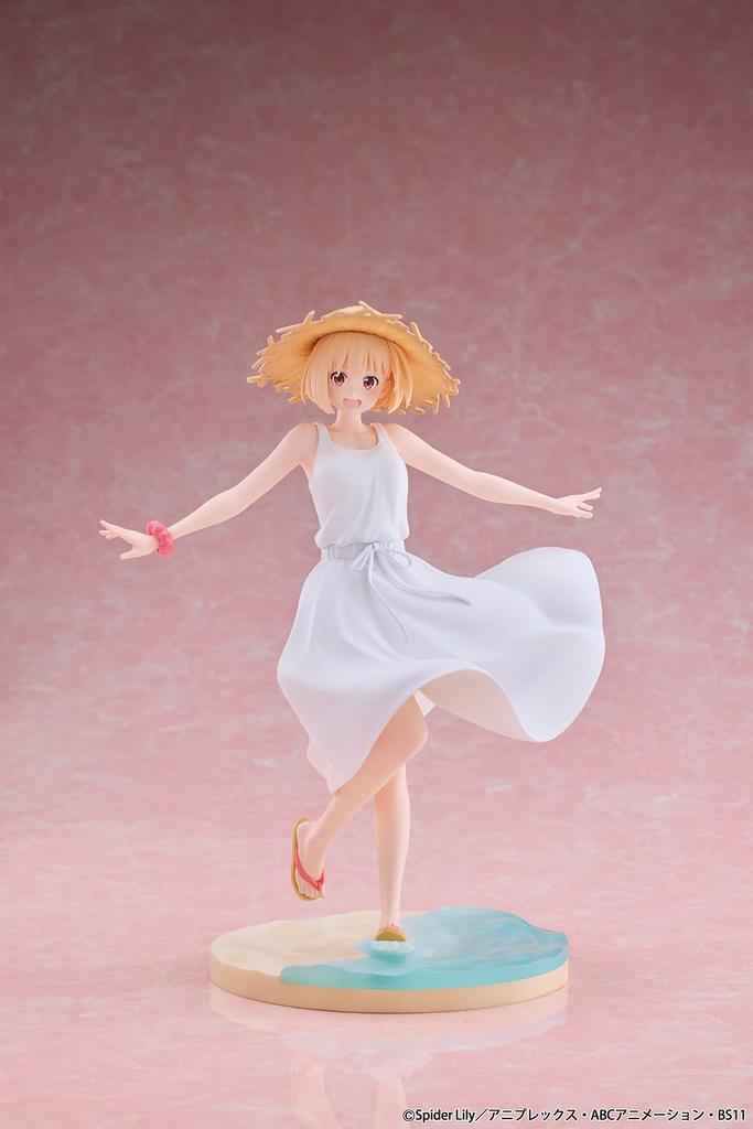 BellFine Lycoris Recoil Nishikigi Chisoku White One Piece Ver. 17 Scale PVC Pre-painted Complete Figure BF201