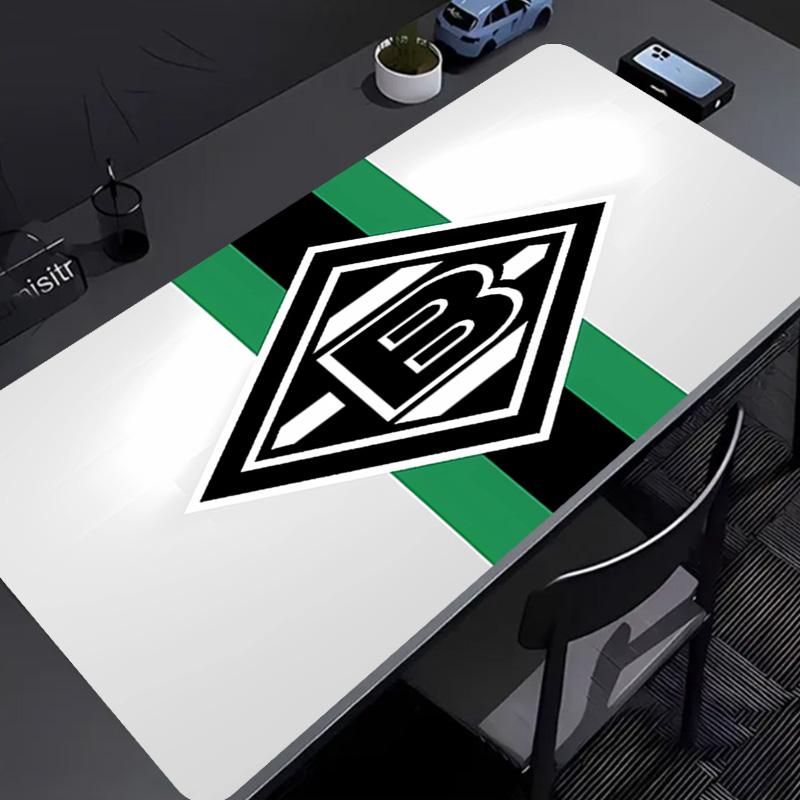 Borussia Mönchengladbach LOGO Mouse Pad - Non-Slip Rubber Base, Smooth Surface for Work,Gaming,Office,And Home Use, Desk Mouse Pad