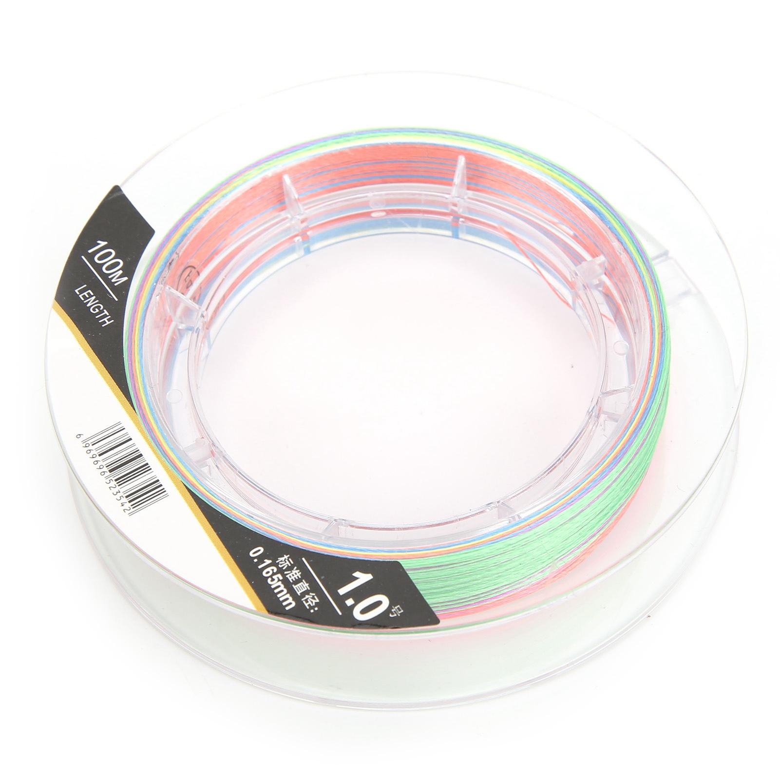 

Braided Fishing Line 109 Yards Braided 9 Strands PE Line Abrasion Resistant Fishing Wire