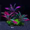 Artificial Aquarium Decor Plants Underwater Water Grass Aquatic Plastic Plants For Fish Tank Aquarium Decorations