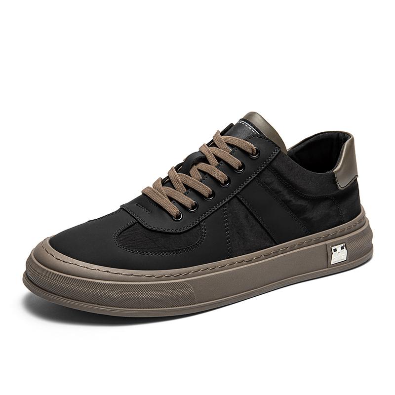 

Мода 2024 Летняя обувь Мужские кроссовки Мокасины Тренд Повседневная мужская обувь Итальянские Удобные Кроссовки из спилка Бренд Мужская обувь 44 чёрный