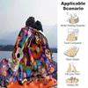 1pc Coco Printing Blanket - Soft, All-Season Throw for Living Room, Bedroom,Personalized Gift with Adorable Cartoon Design