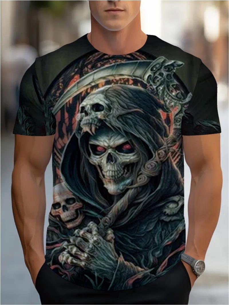 

Vintage-style men s short-sleeved T-shirt XL