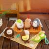 Pistachio Nut Plush Toy Backpack Pendant Macadamia Nuts Chestnuts Peanuts Peas Stuffed Doll Birthday Gift