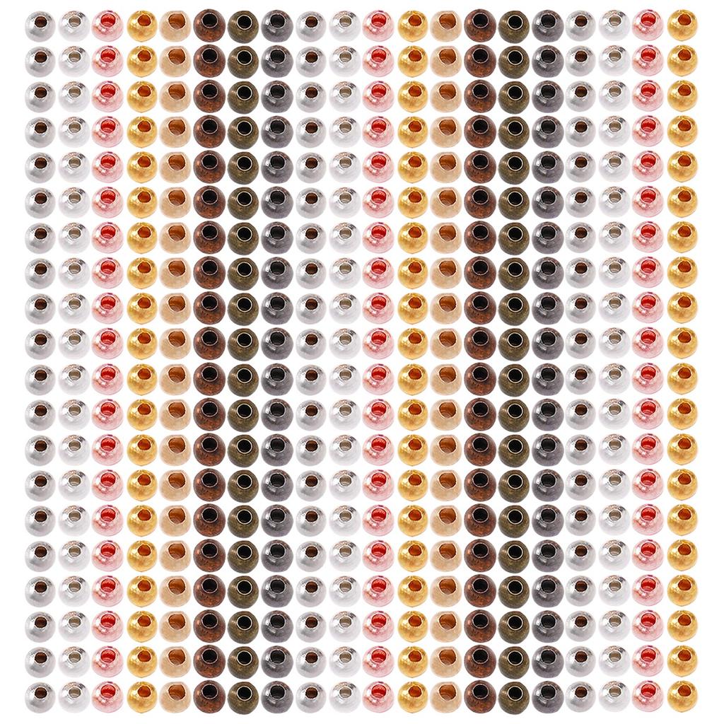 Metal Spacer Beads Charm Loose Beads DIY Bracelets Jewelry Making Supplies Brass Material DIY Necklace Beads for Jewelry