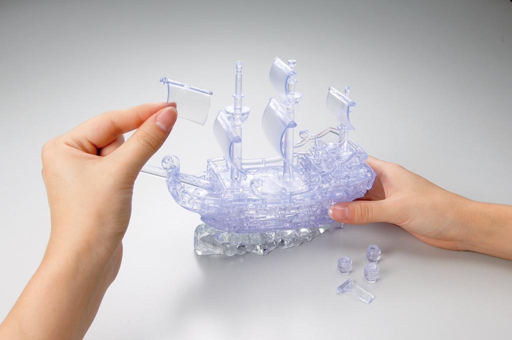 Crystal Puzzle 98 Piece Pirate Ship 50140