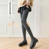 1 Pair 80cm Japanese Style Solid Color High Elasticity Non-slip Silicone Thigh Stockings Autumn Winter Women Over Knee Socks