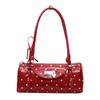 2026 Spring Korean Style Polka Dot Women's Underarm Handbag - Fashionable Single Shoulder Pillow Bag