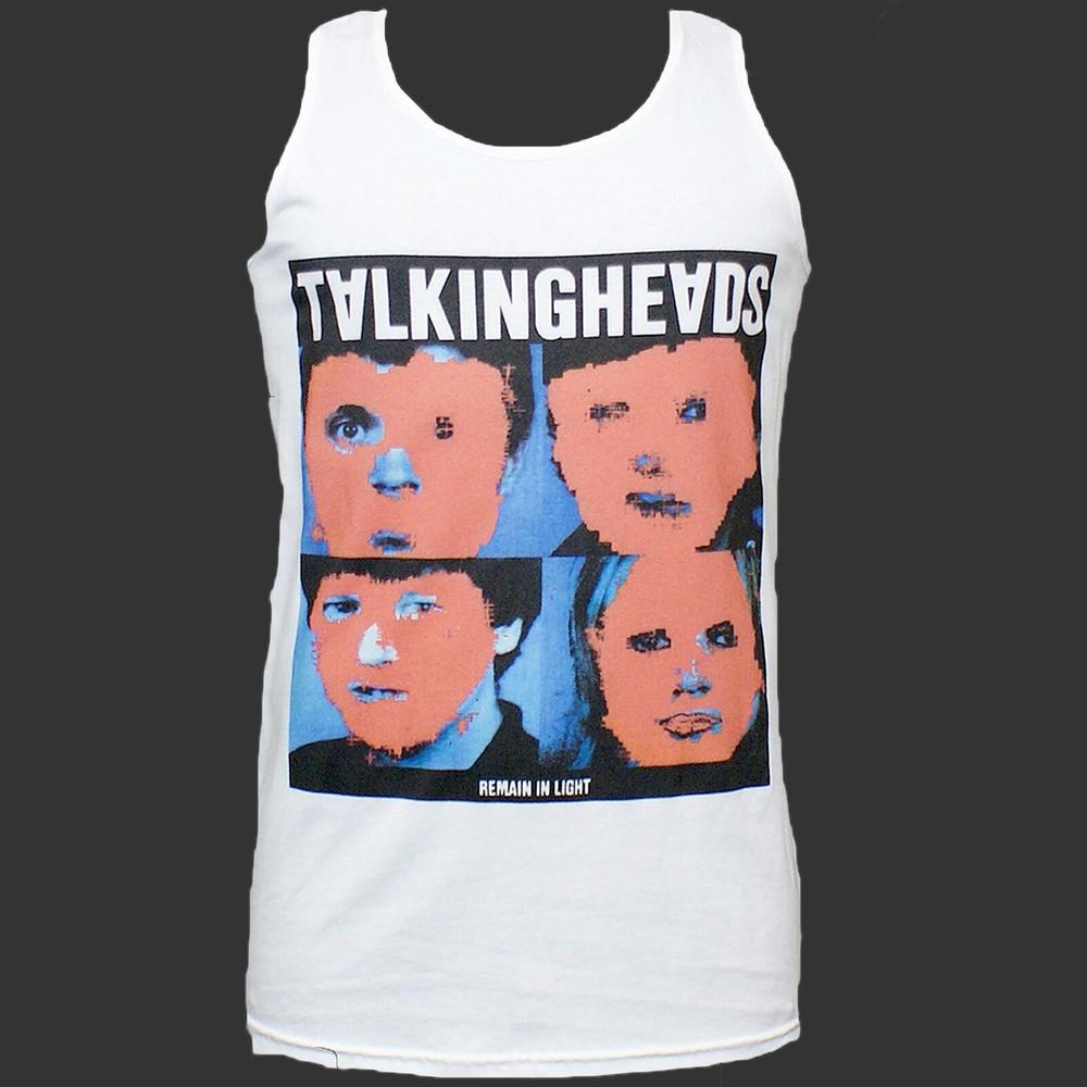 Talking Heads New Wave Art Pop Punk Rock TSHIRT vest top unisex white S2XL Unisex T-Shirt XL