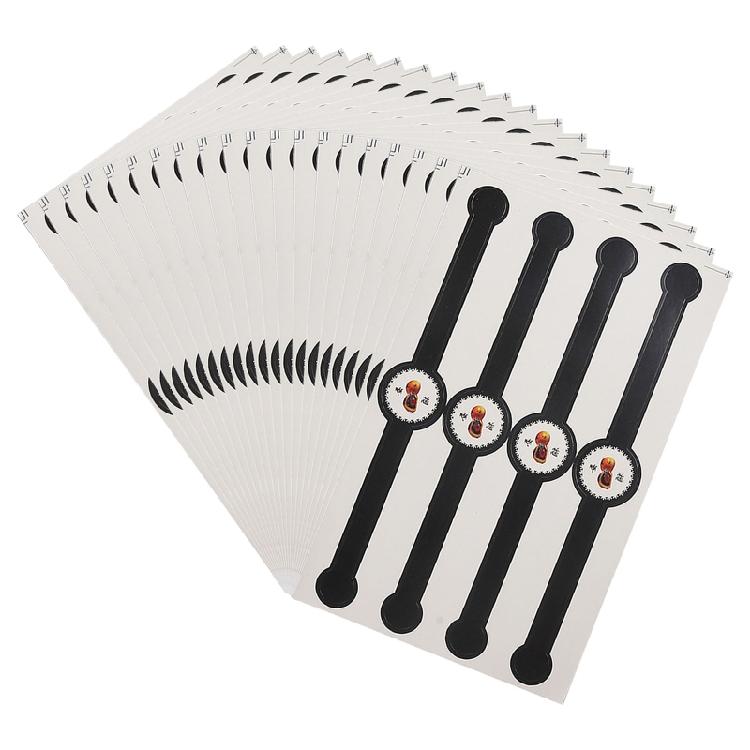 

80 Pcs Egg Yolk Crisp Box Stickers Mooncake Adhesive Label Stickers for Festival