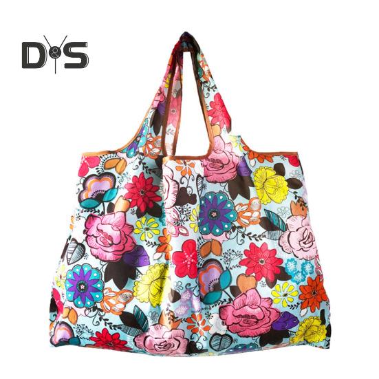 

Многоразовая сумка для покупок с уникальными узорами, складная, портативная, вместительная, водонепроницаемая сумка для продуктов из ткани Оксфорд A