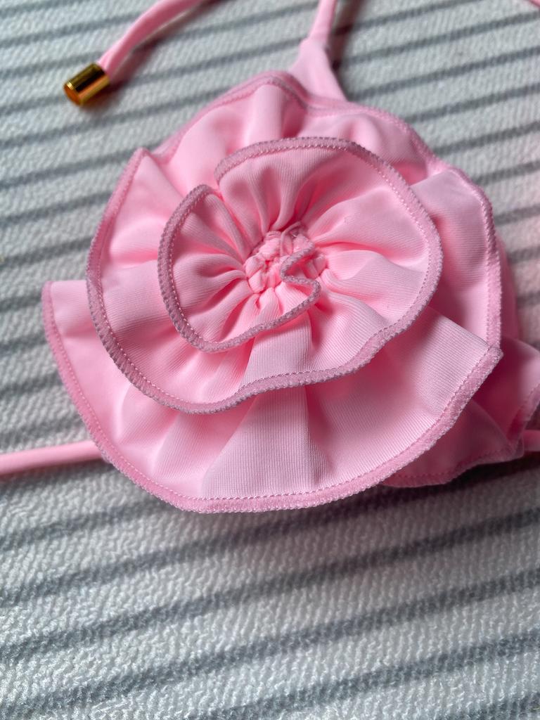 Floral Bikini Micro Bikini Set Push Up Women Swimsuit Female Swimwear Bandage Biquini Sexy Bathing Suit Solid Swimming Beachwear