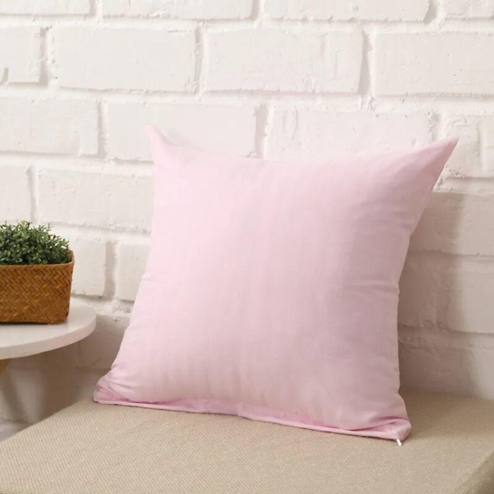 Cotton Candy Color Pillow Case Cover Colorful Cushion Cover Solid Color Pillowcases Office