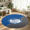 Sheffield Wednesday Printed Round Crystal Velvet Rug Soft Non Slip Floor Carpet For Bedroom Holiday Gift