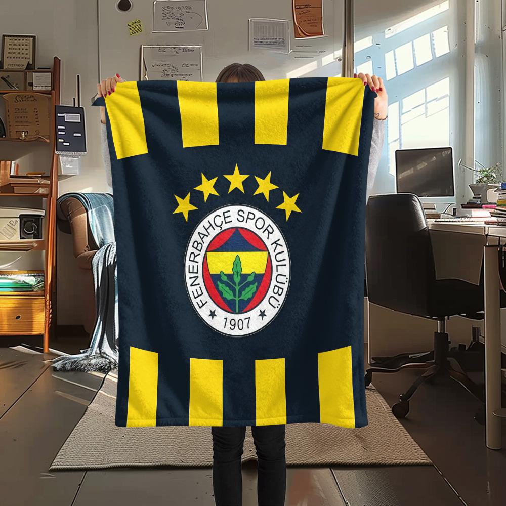 Fenerbahce Flanellduk, Högkvalitativ Bekväm för Alla Årstider, Heminredning, Värme och Komfort