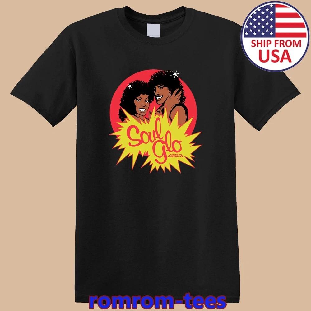 Soul Glo America Black Size S-5XL S