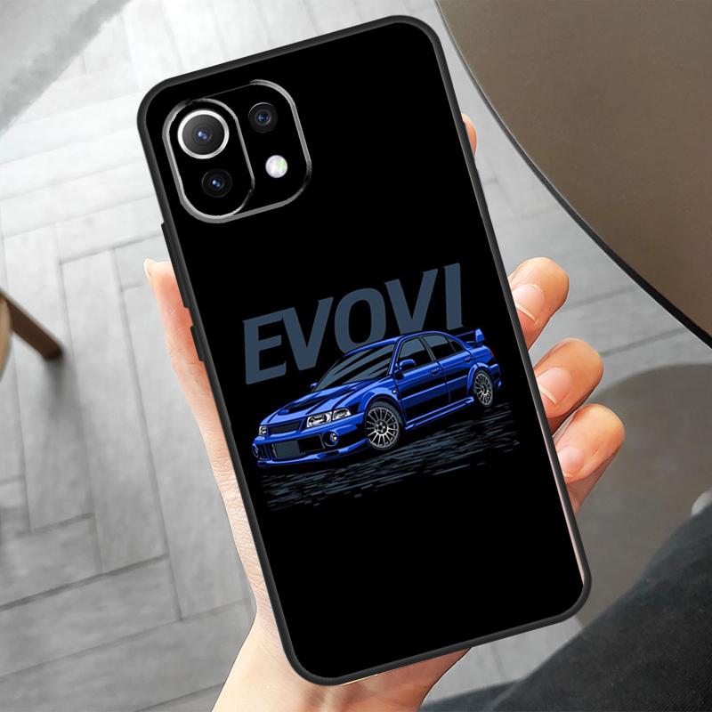JDM Car Evo Case For POCO X3 X5 X6 F6 Pro M6 M5s F3 F5 Xiaomi 13T Pro 11T 12T 12 Lite 13 14 Ultra Cover