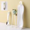 Children's Cartoon Training Chopsticks & Infant Spoon Set - Portable Tableware for Learning and Feeding.