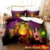 Kreslený Spyro Reignited Trilogy Povlečení Přikrývka Ložní souprava Povlak na přikrývku Povlak na polštář Přikrývka King Queen Size Chlapci Dospělí