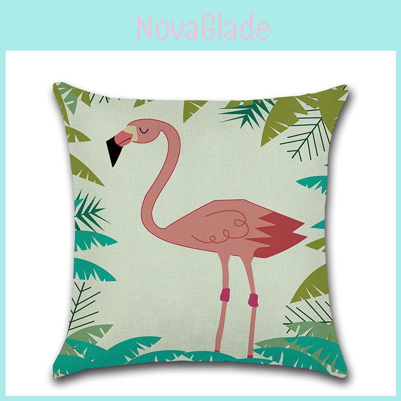 Classic And Timeless 18 Inch Flamingo Pillow Cover For Bedroom Dining Room And More