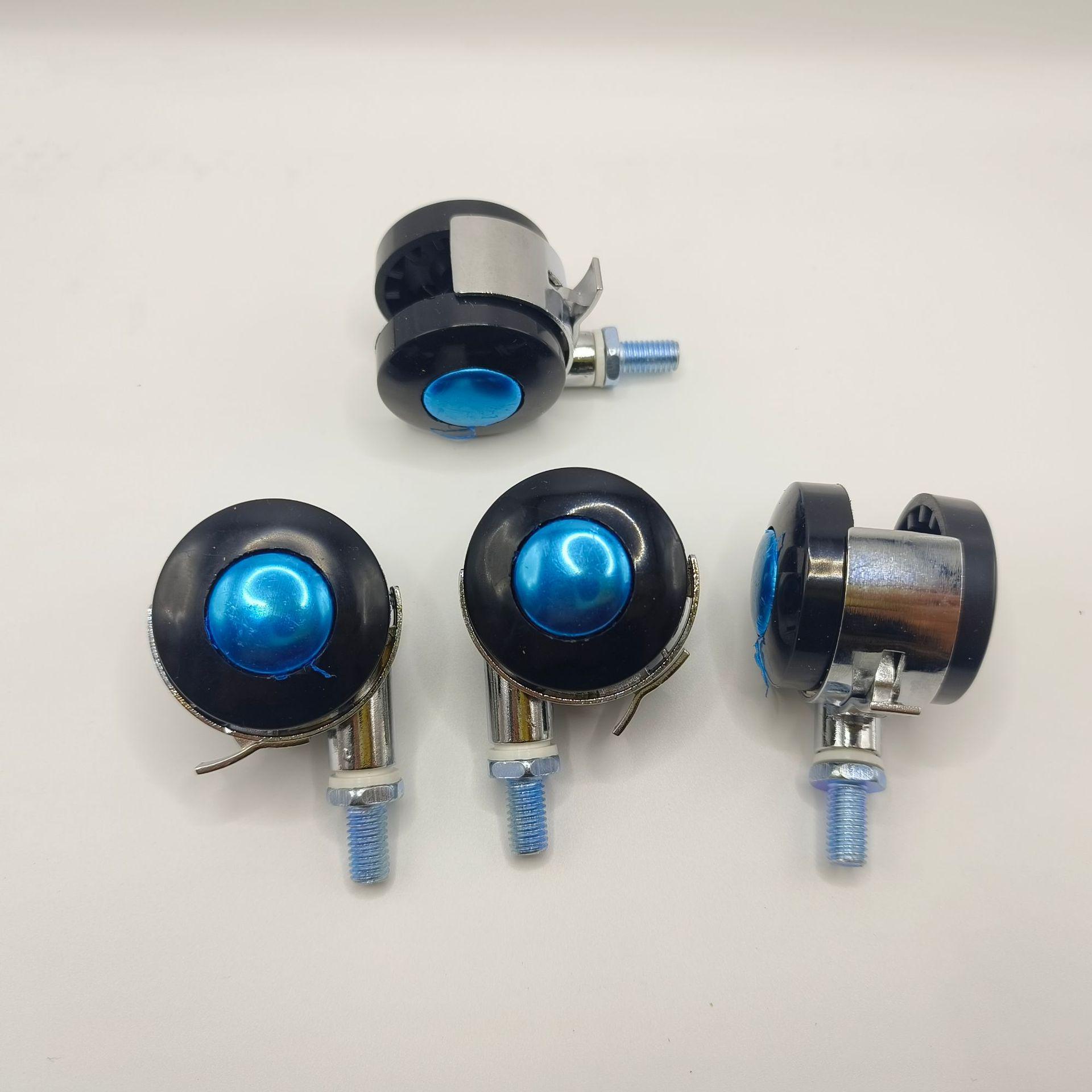 Сплавное поворотное колесо с тормозом для мебели и офисных кресел.